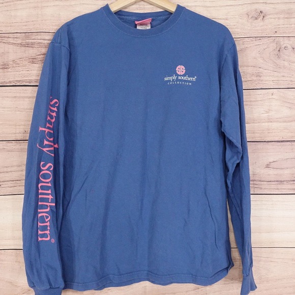 SIMPLY SOUTHERN COLLECTION LET ALL THAT YOU DO BE DONE IN LOVE TSHIRT SZ M - Picture 4 of 7